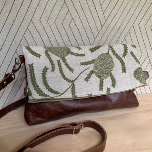 Sitting Pretty Grass Fold Over Bag