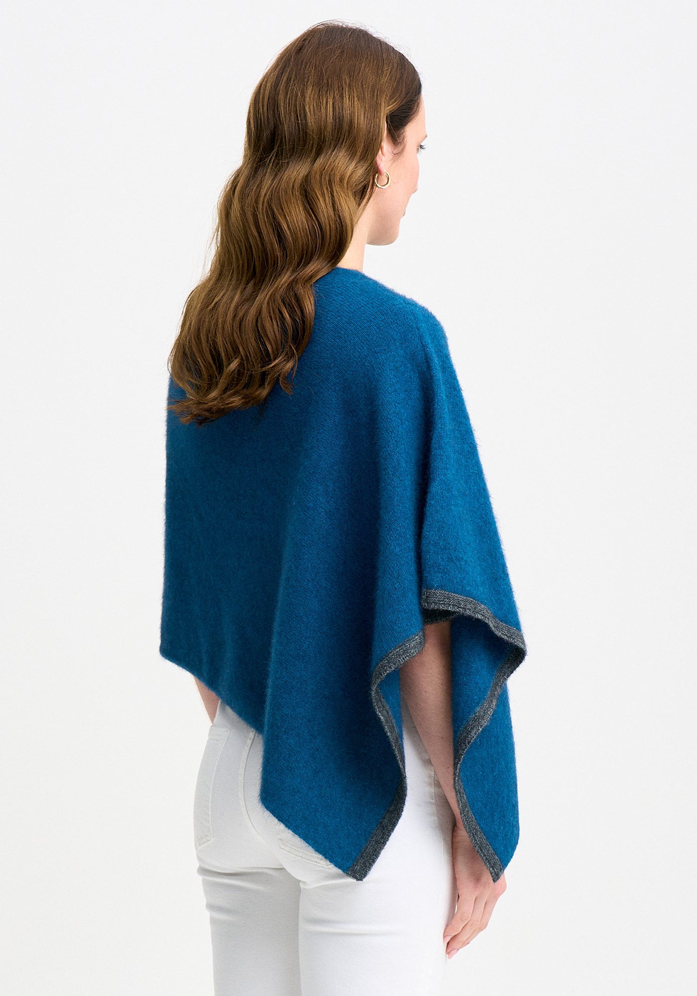 Merinomink Two Tone Poncho