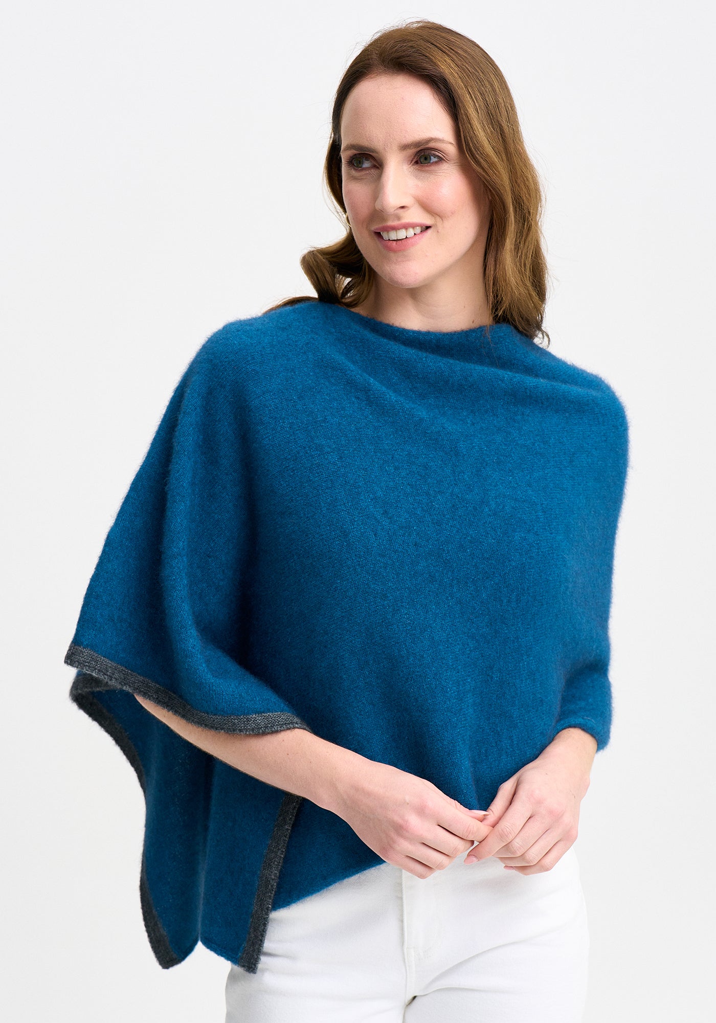 Merinomink Two Tone Poncho