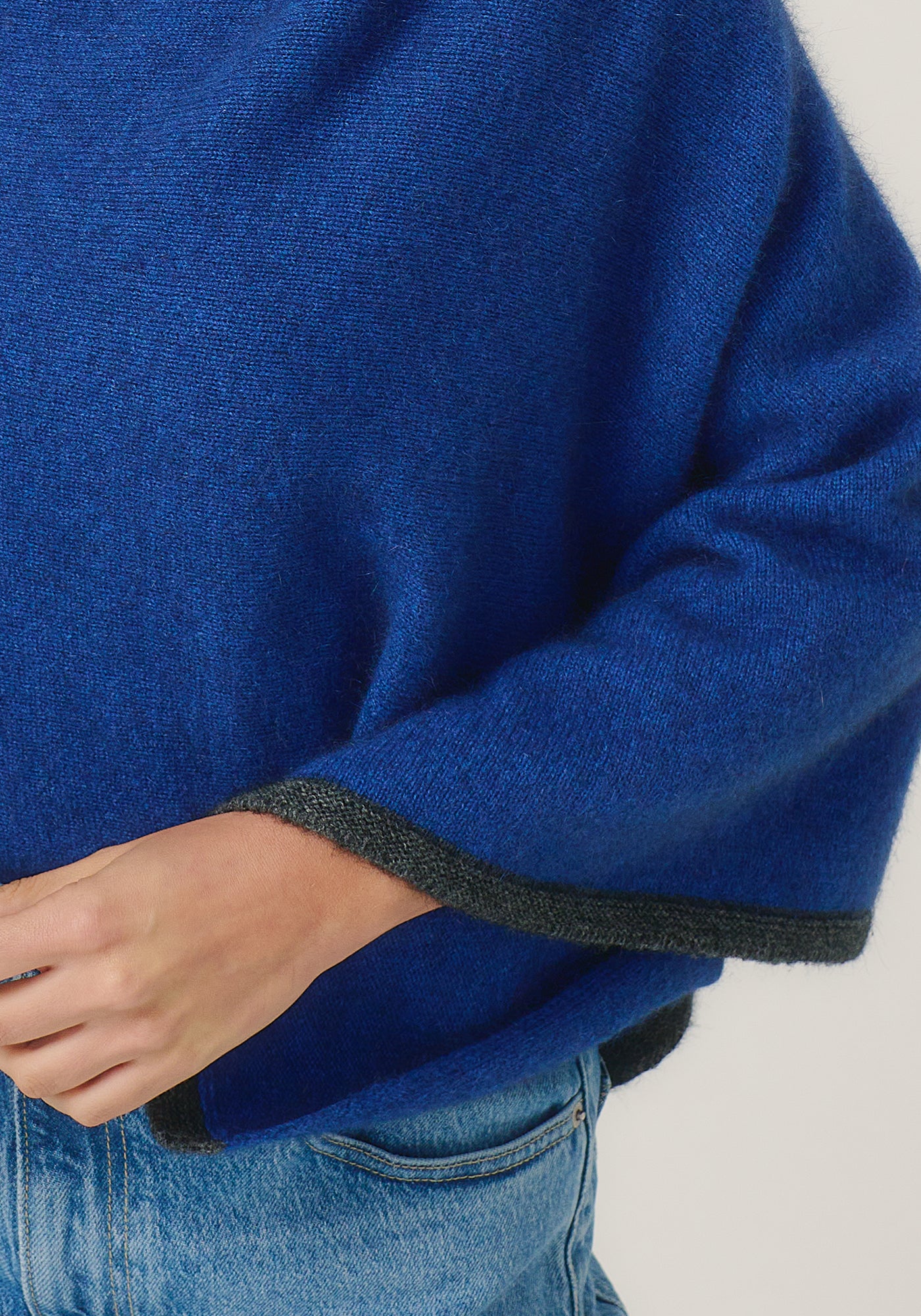 Merinomink Two Tone Poncho
