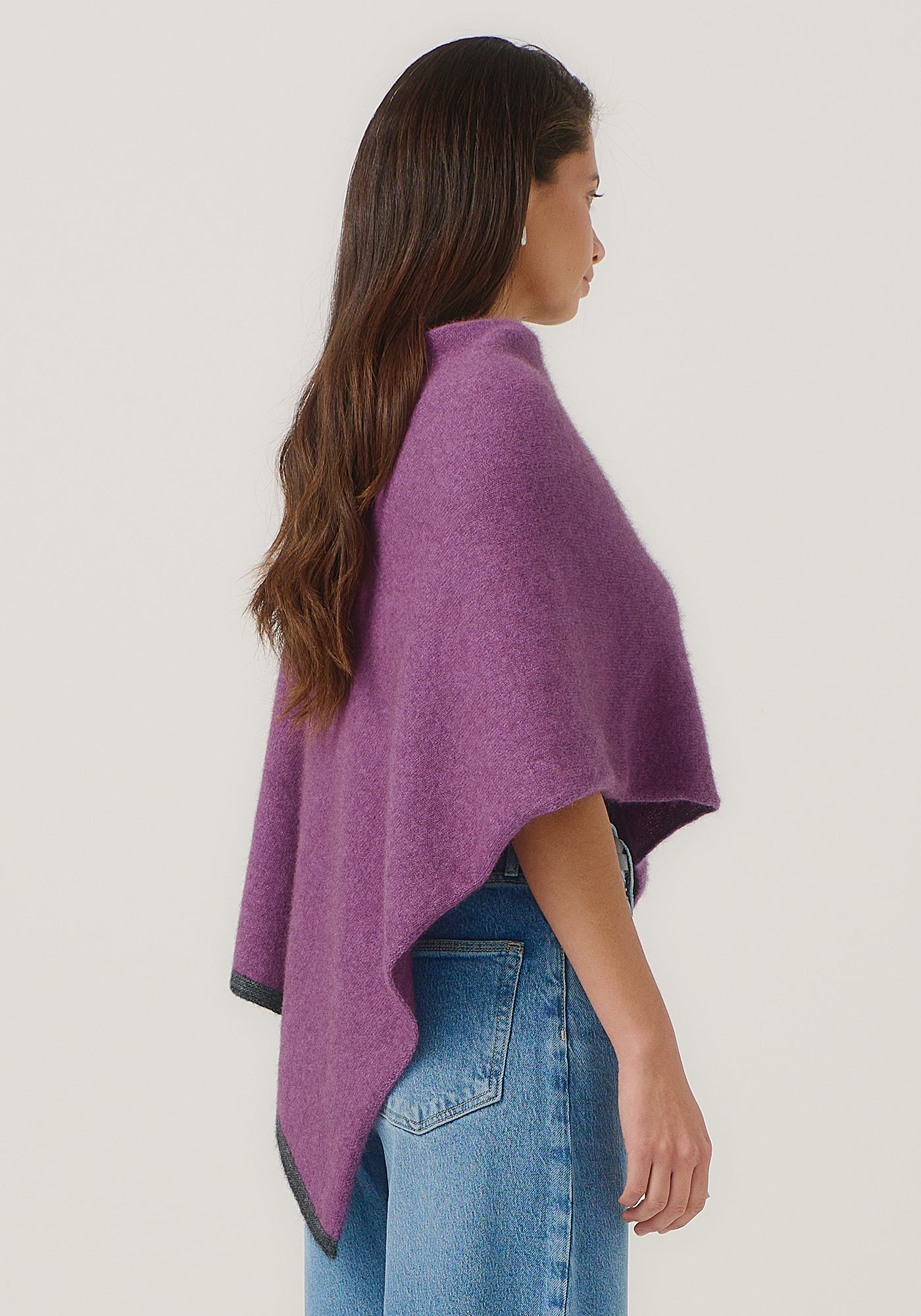 Merinomink Two Tone Poncho