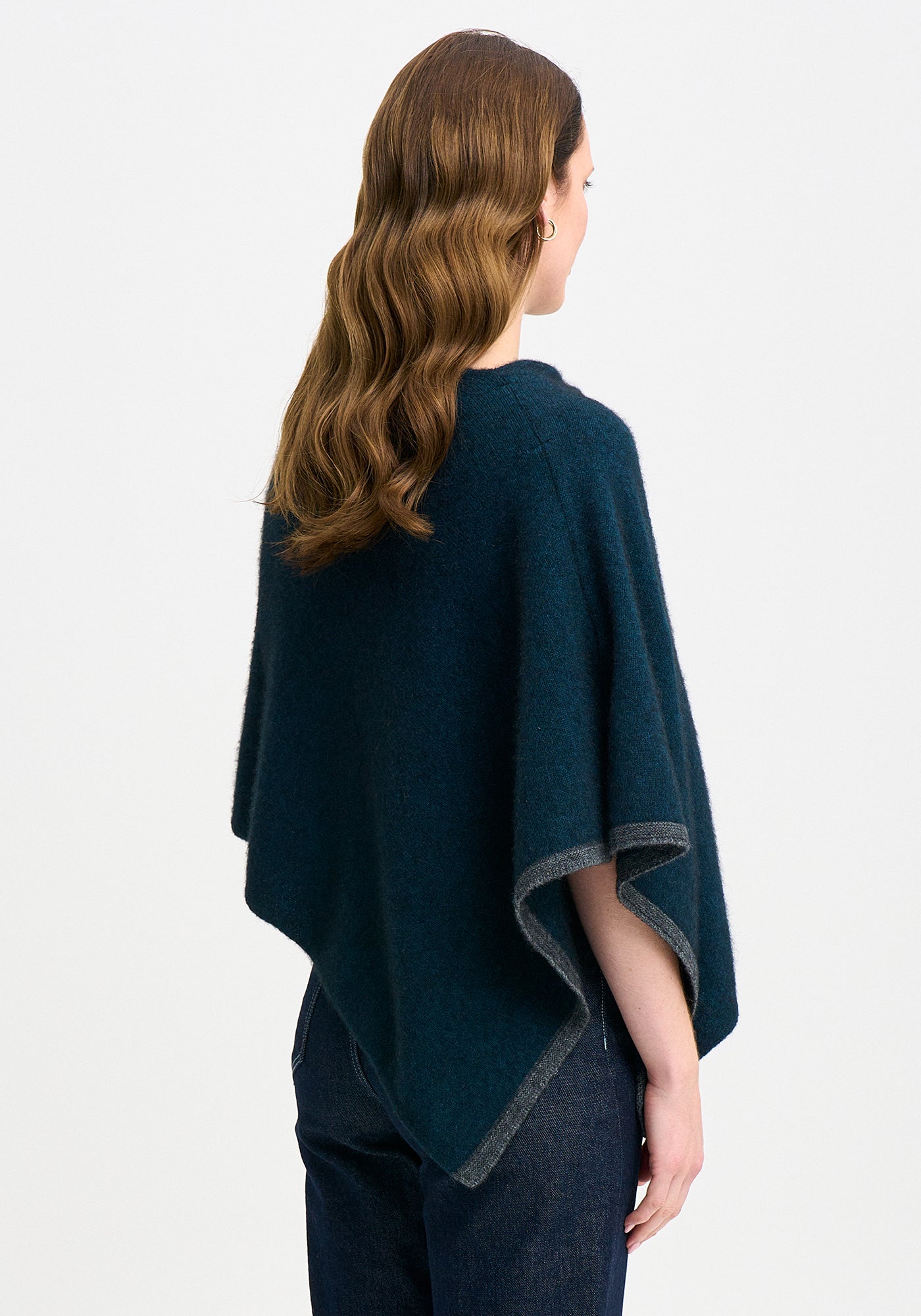Merinomink Two Tone Poncho