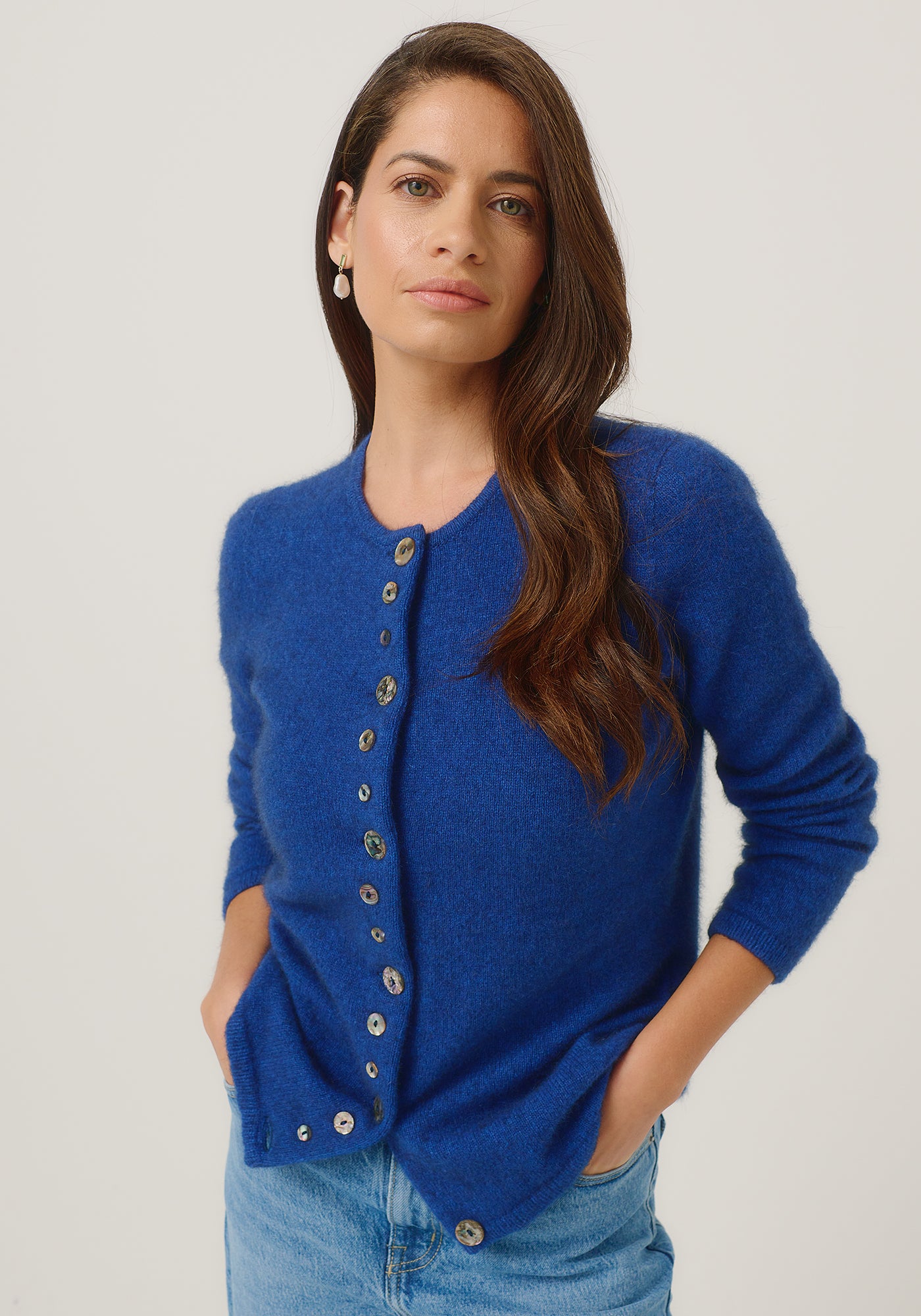 Merinomink Shell Merino Possum Cardigan