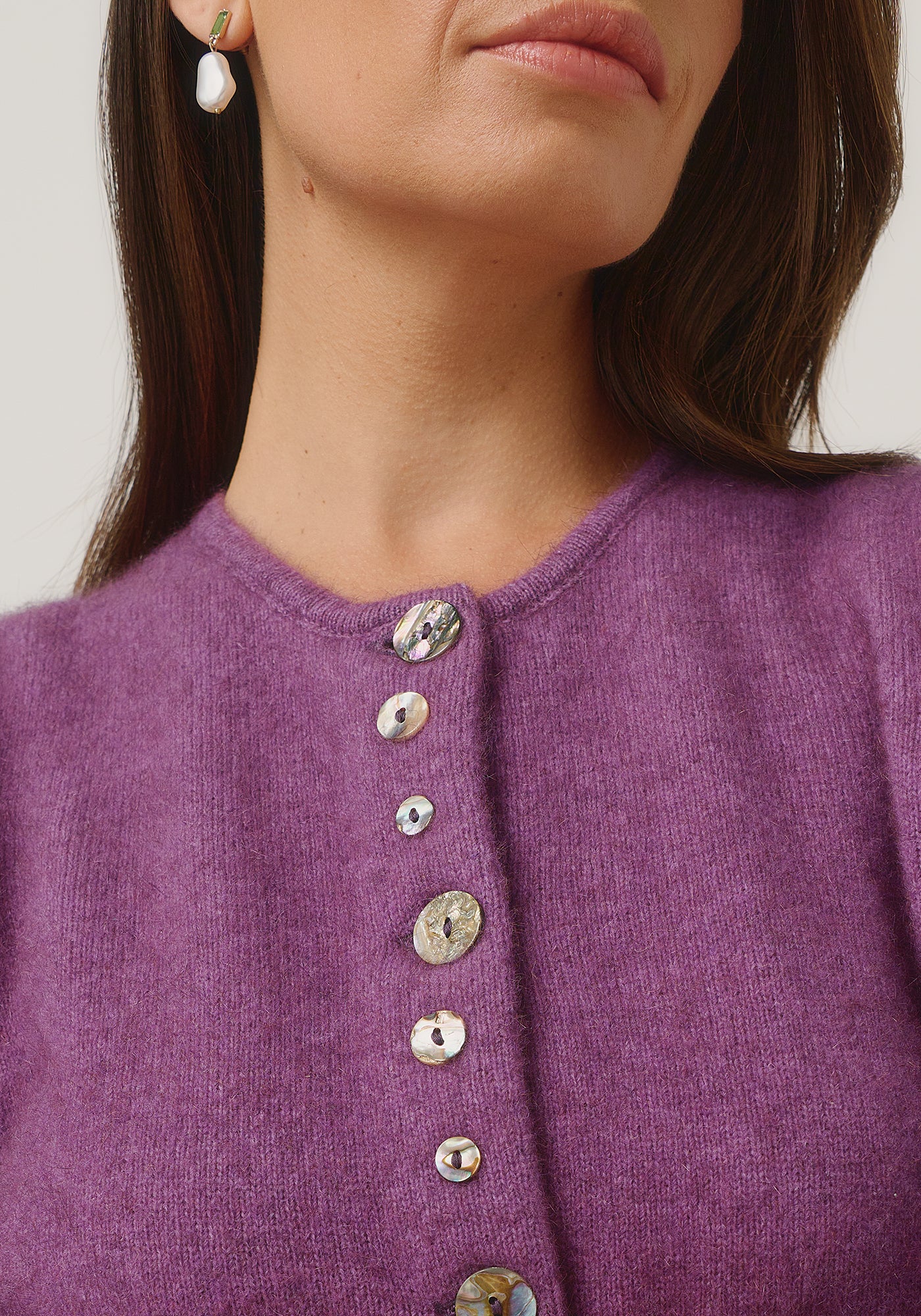 Merinomink Shell Merino Possum Cardigan