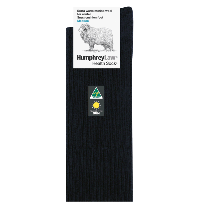 Humphrey Law 90% Fine Merino Wool Winter Health Sock