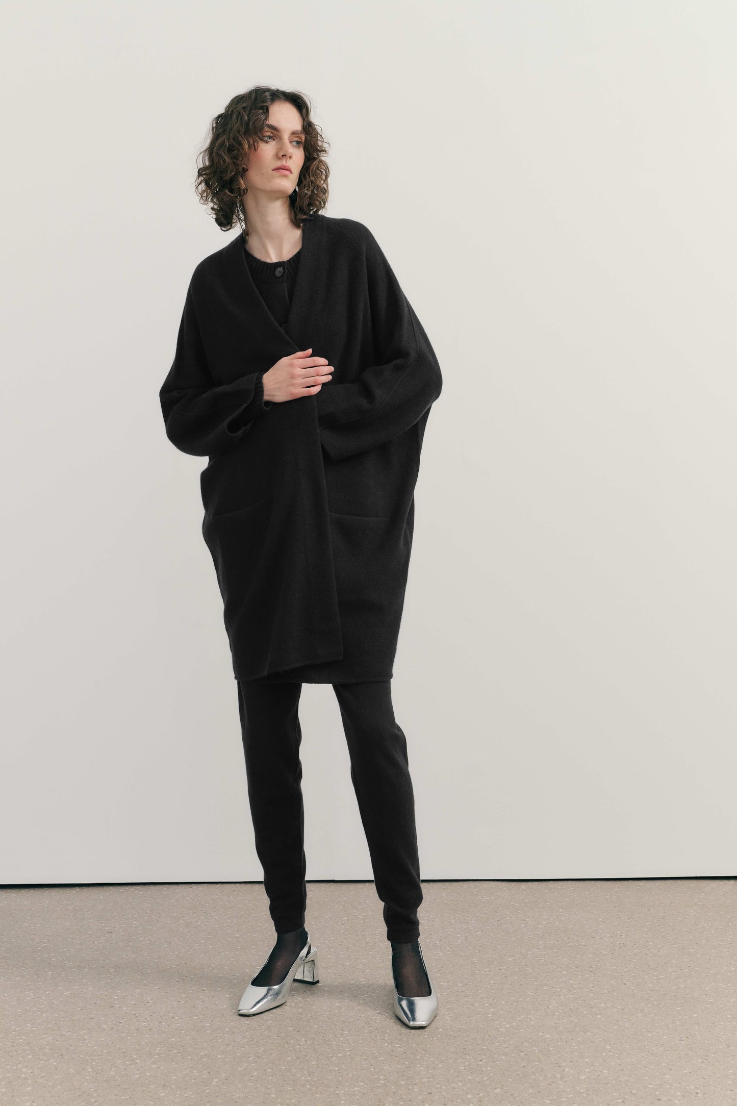 Cashmerism Chunky Crew Neck Cardigan Deluxe