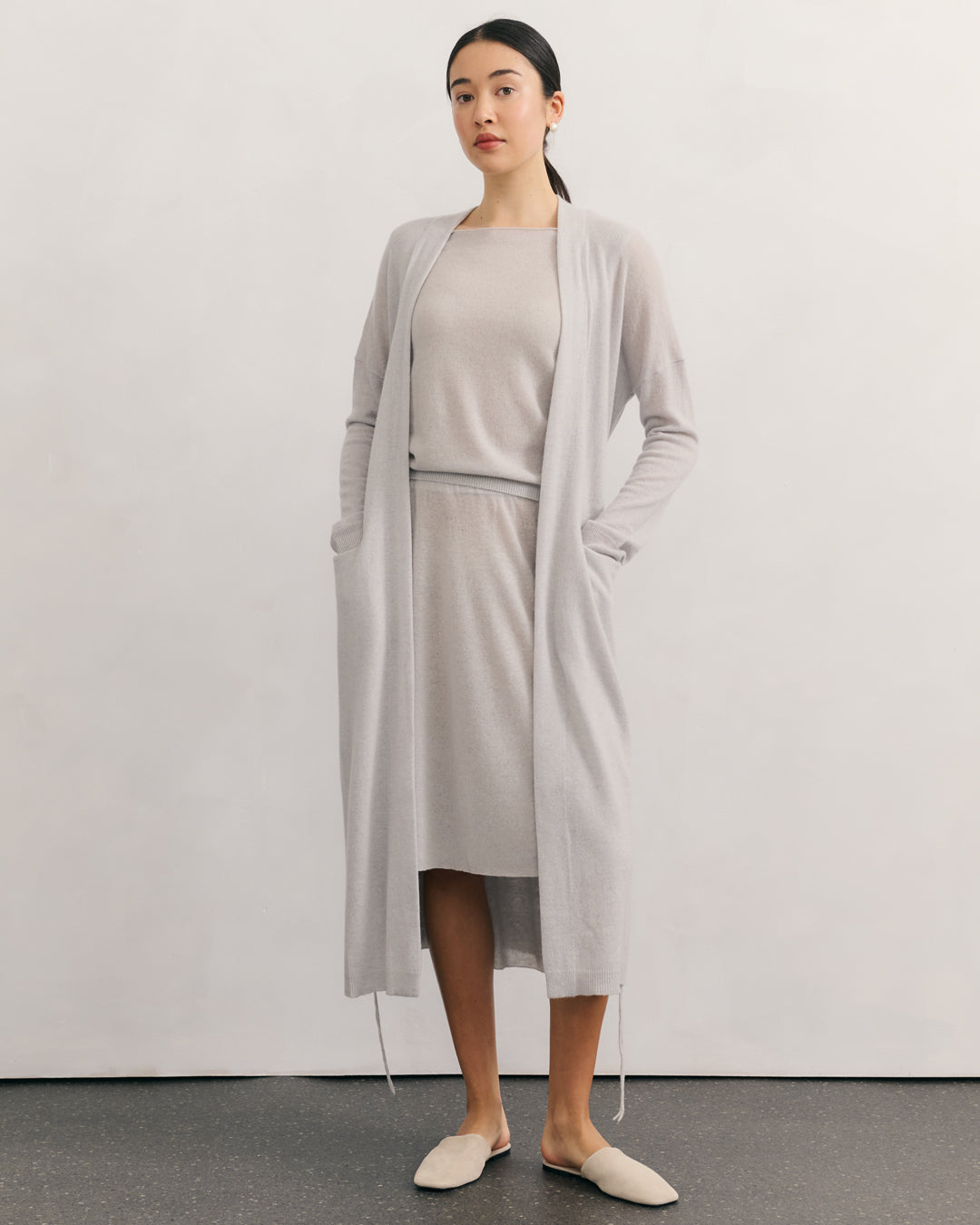 Cashmerism Like A Breeze Maxi Cardigan