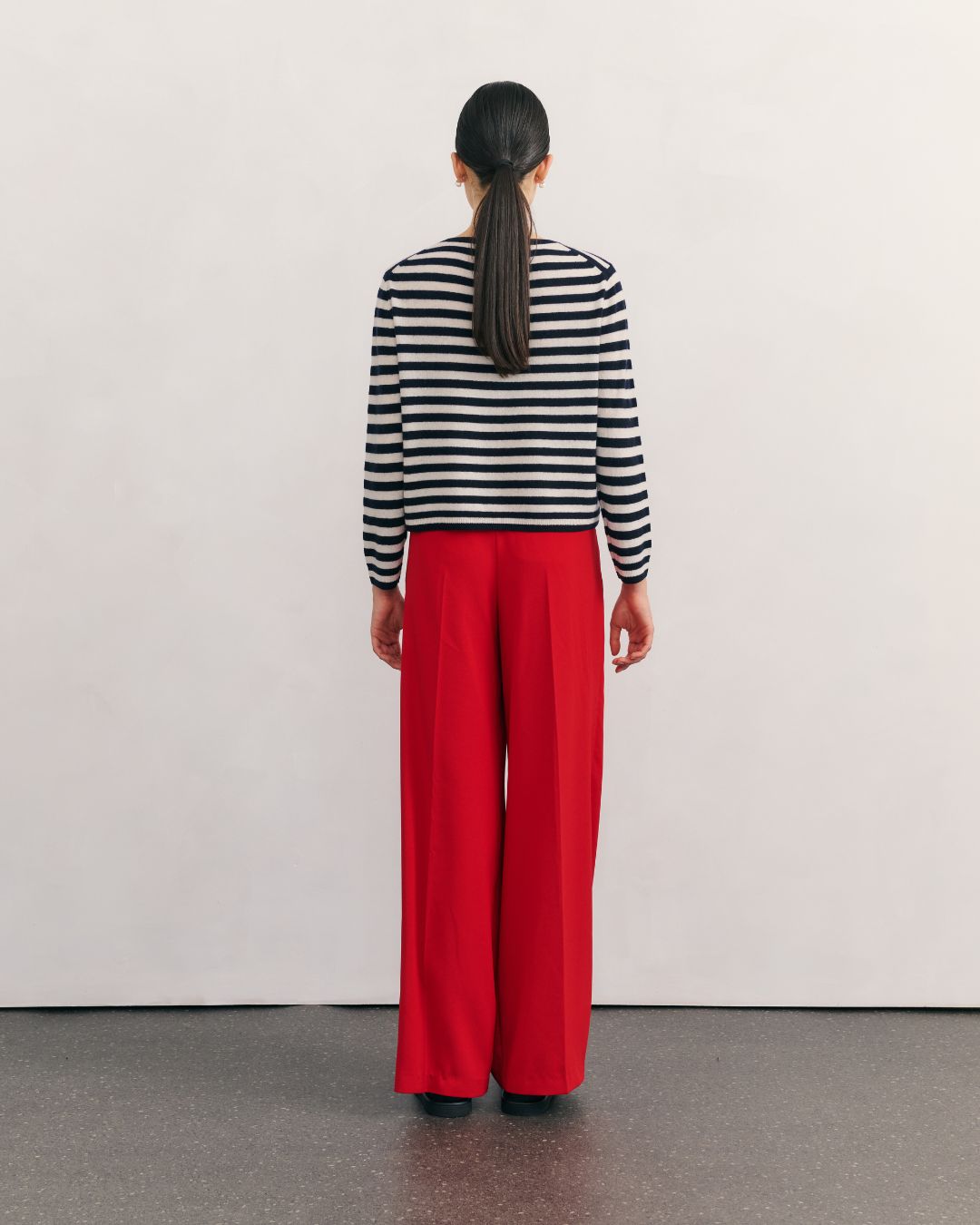 Cashmerism Striped Cardigan