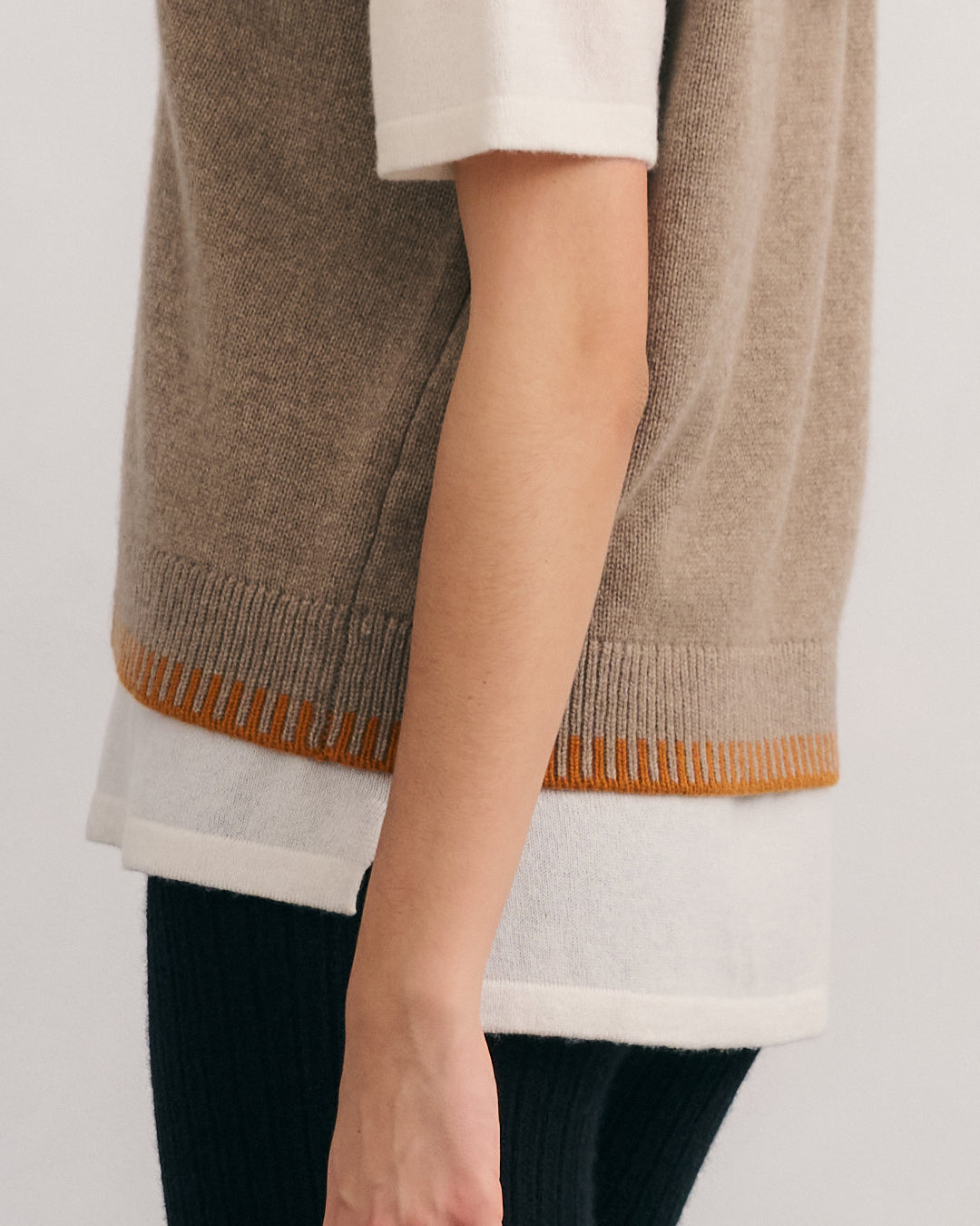 Cashmerism V Neck Vest