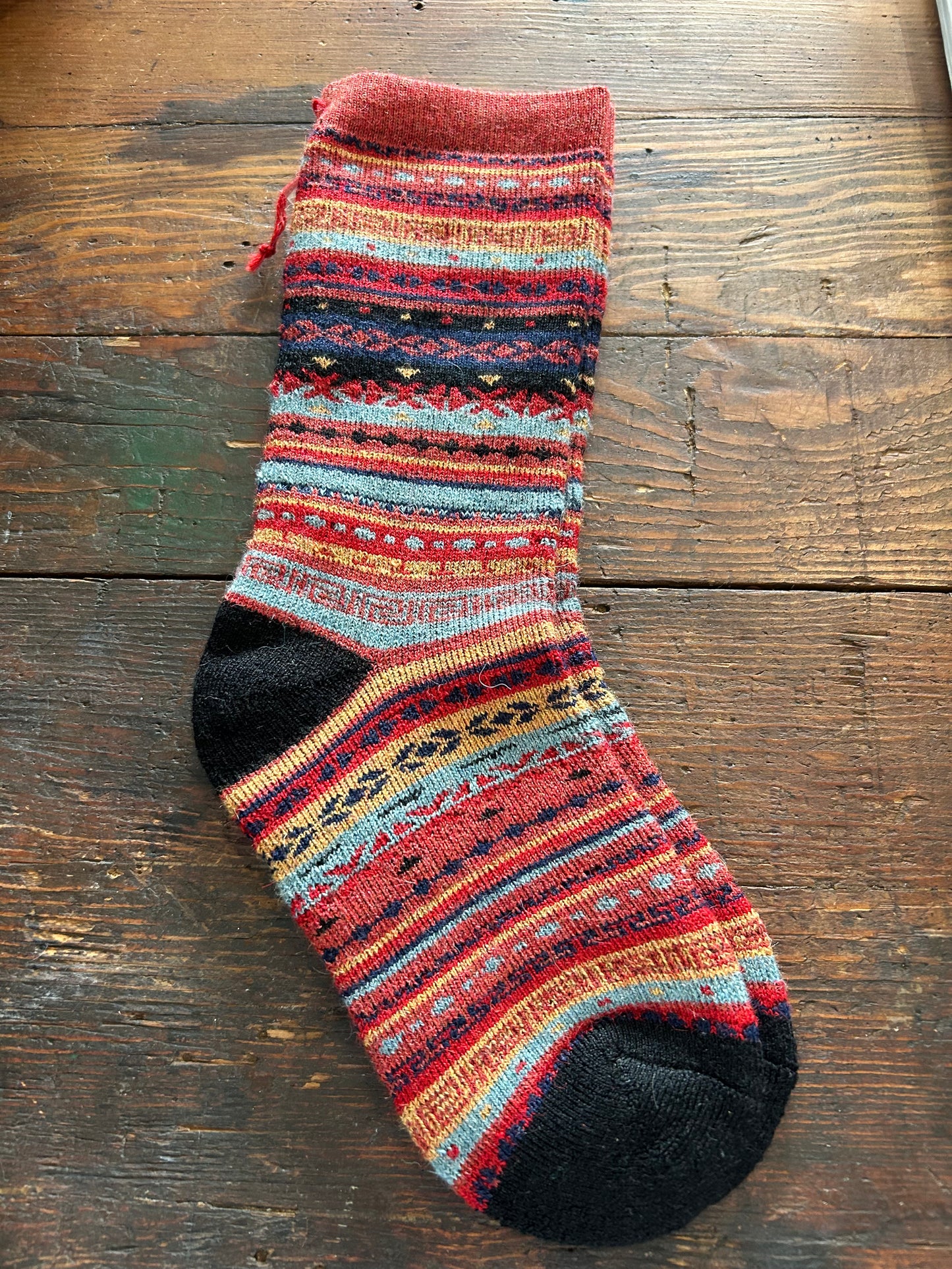 Little Alpaca Peruvian Alpaca Striped Socks