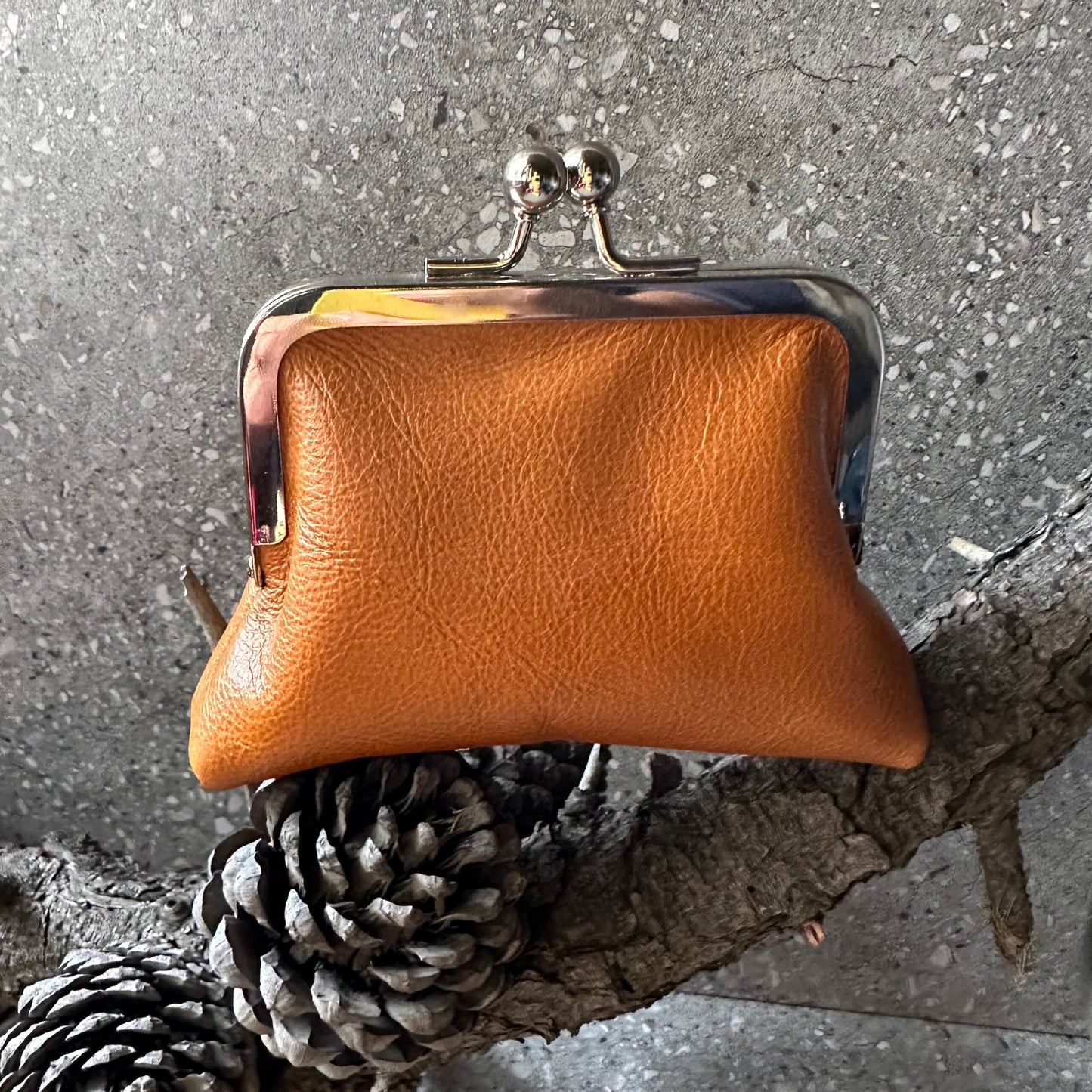 Sitting Pretty Itty Bitty Kisslock Coin Purse