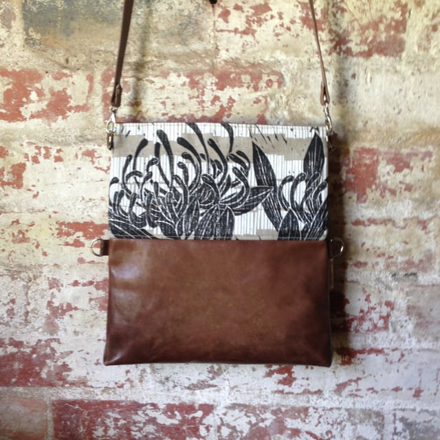 Sitting Pretty Grass Fold Over Bag