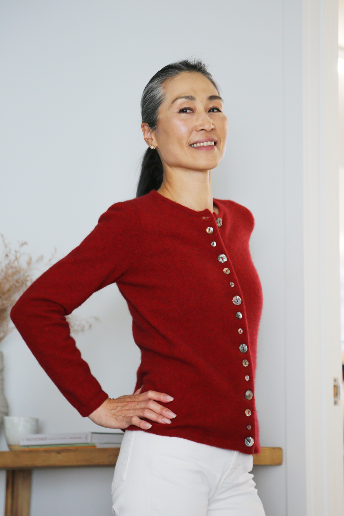 Merinomink Shell Merino Possum Cardigan