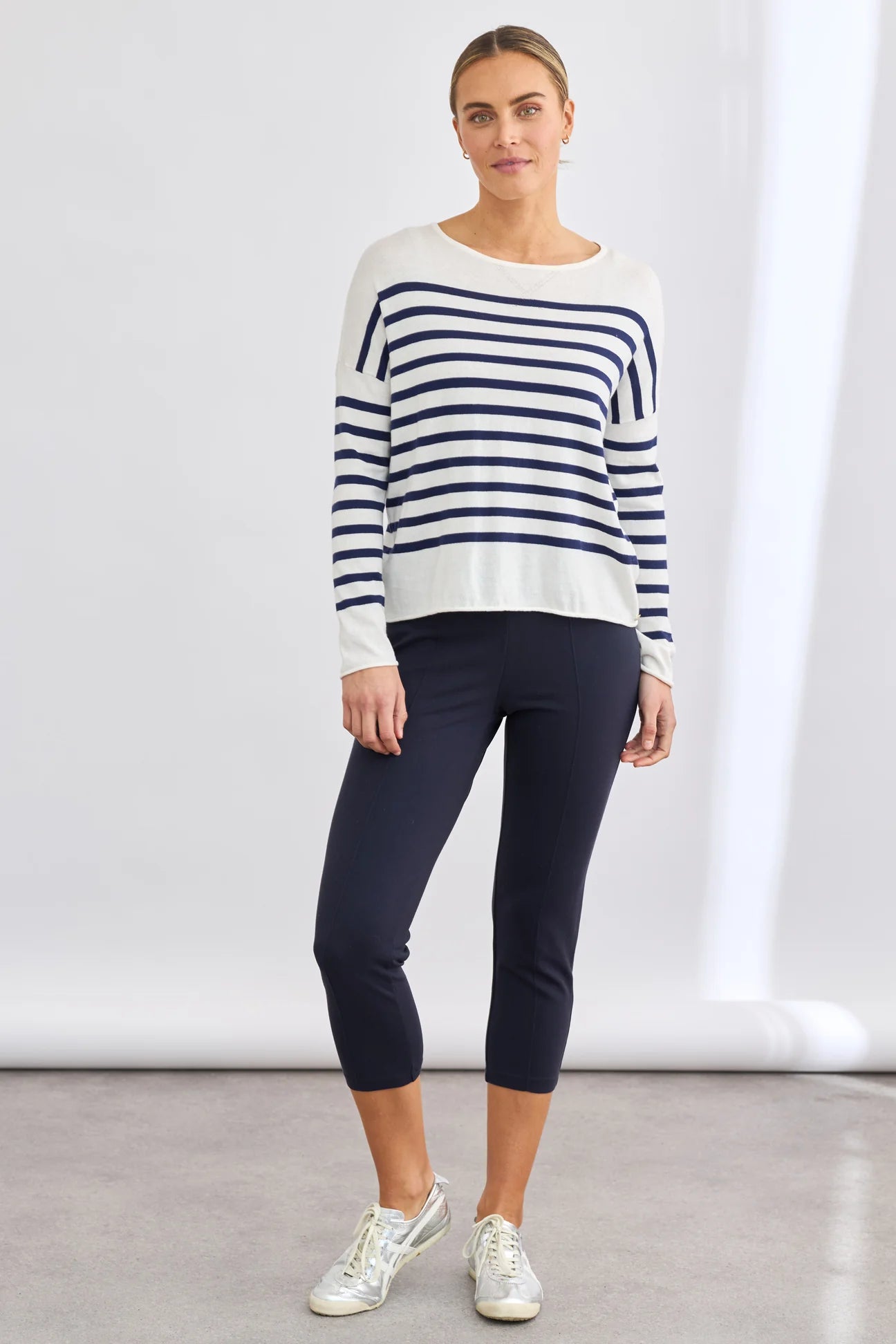 Mia Fratino Como Stripe Crew