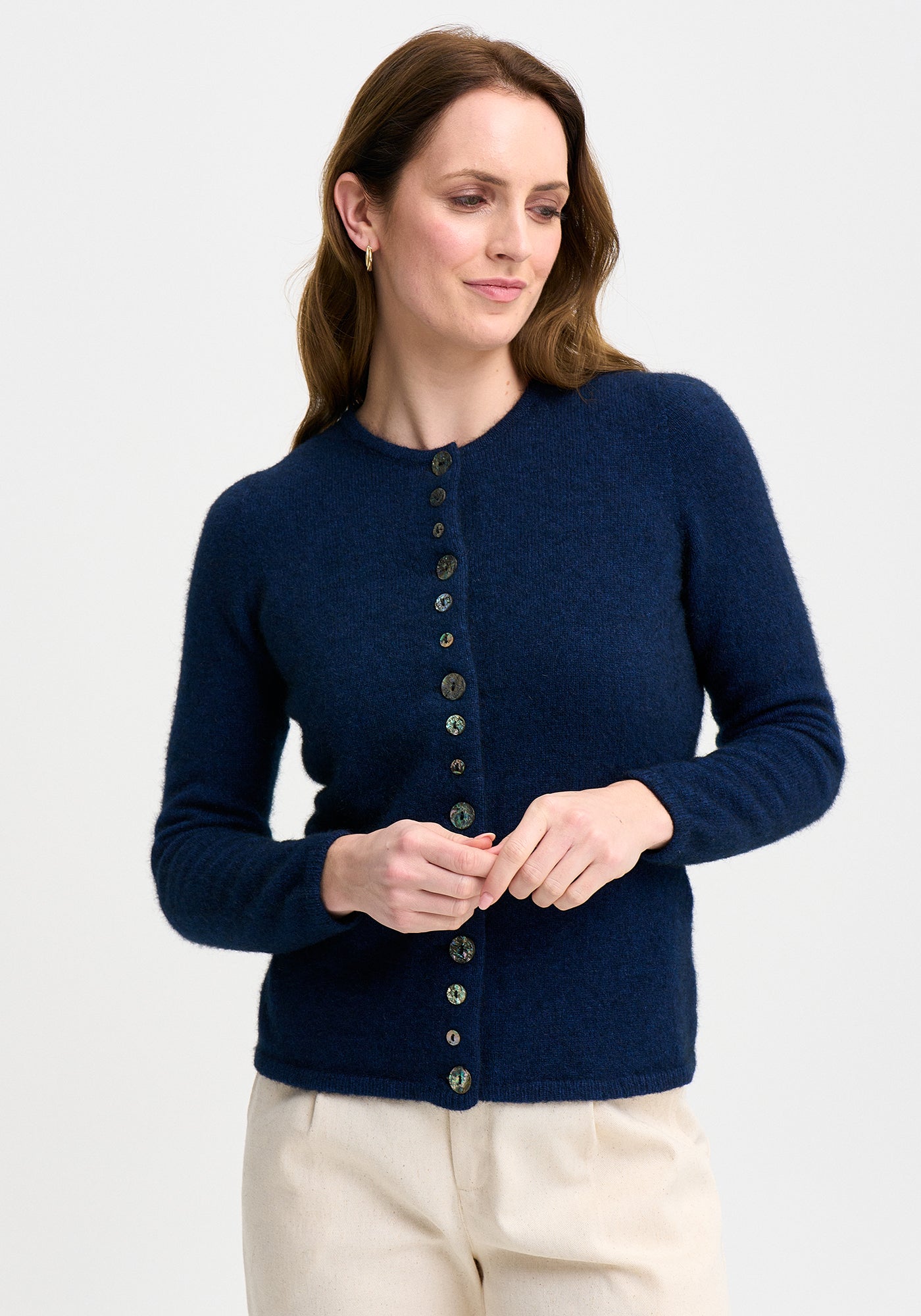 Merinomink Shell Merino Possum Cardigan