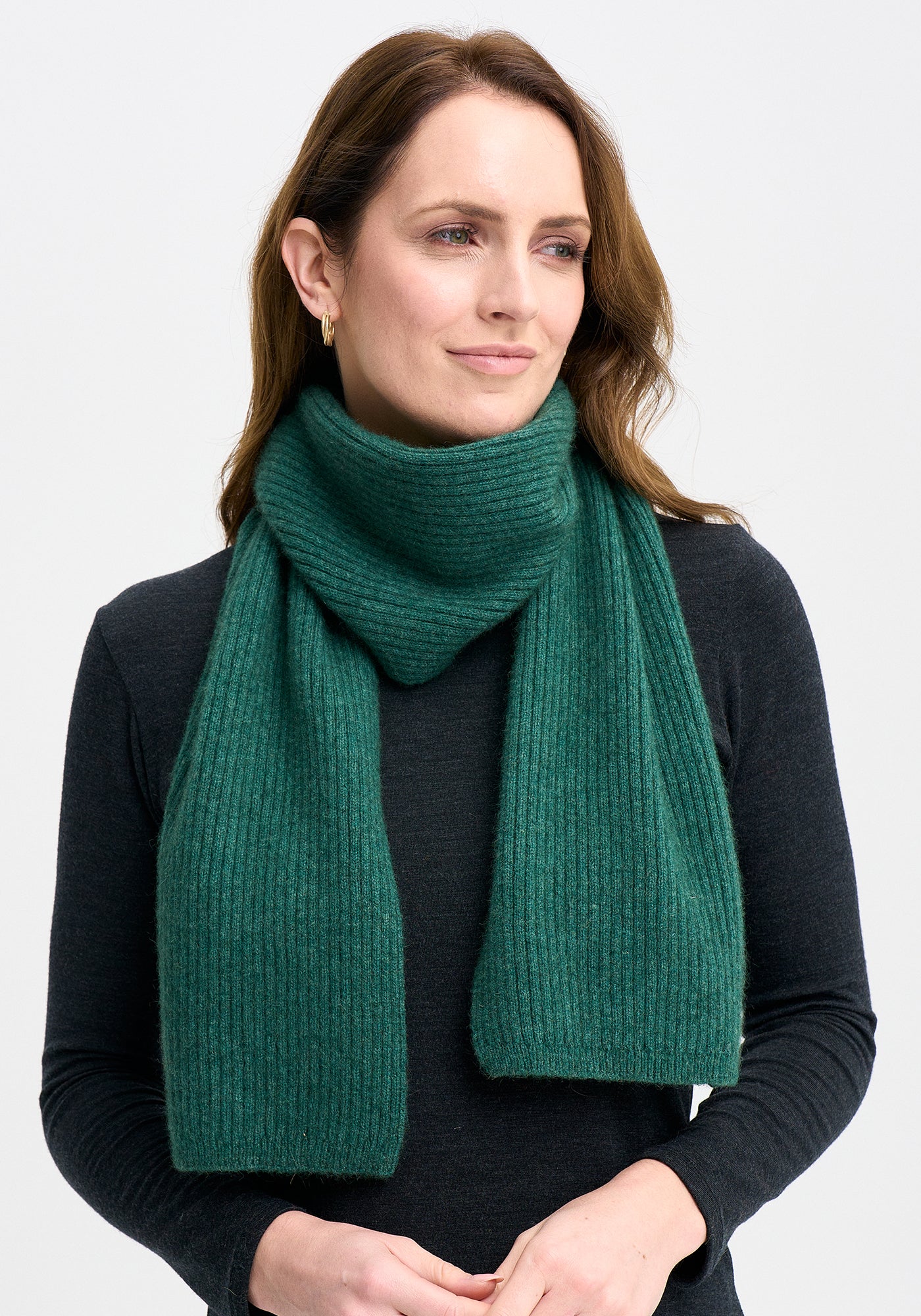 Merinomink Ribbed Scarf