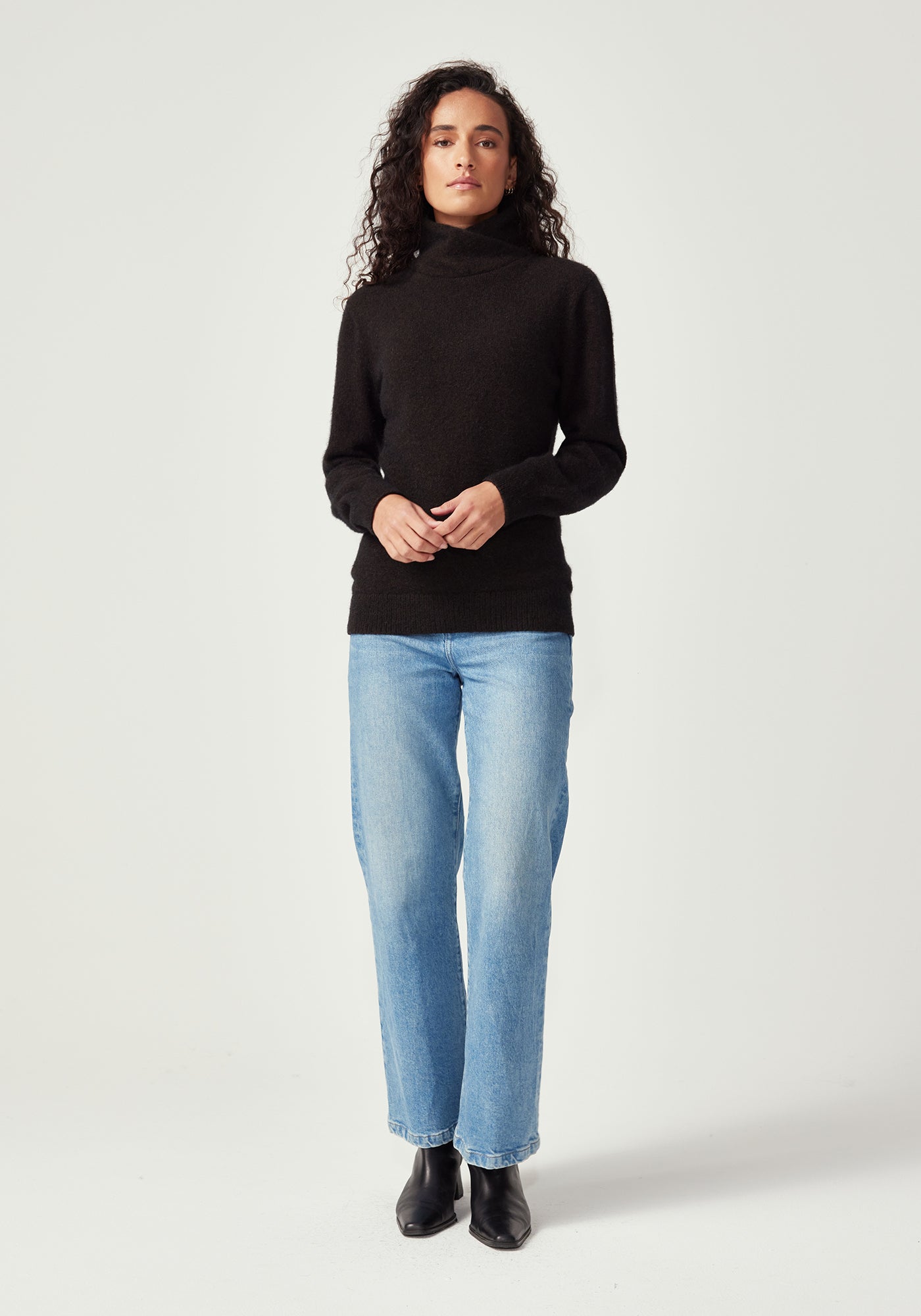 Untouched World Cross Neck Sweater
