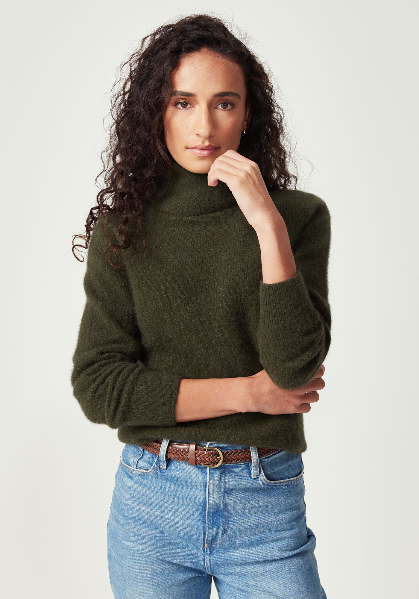 Untouched World Cross Neck Sweater