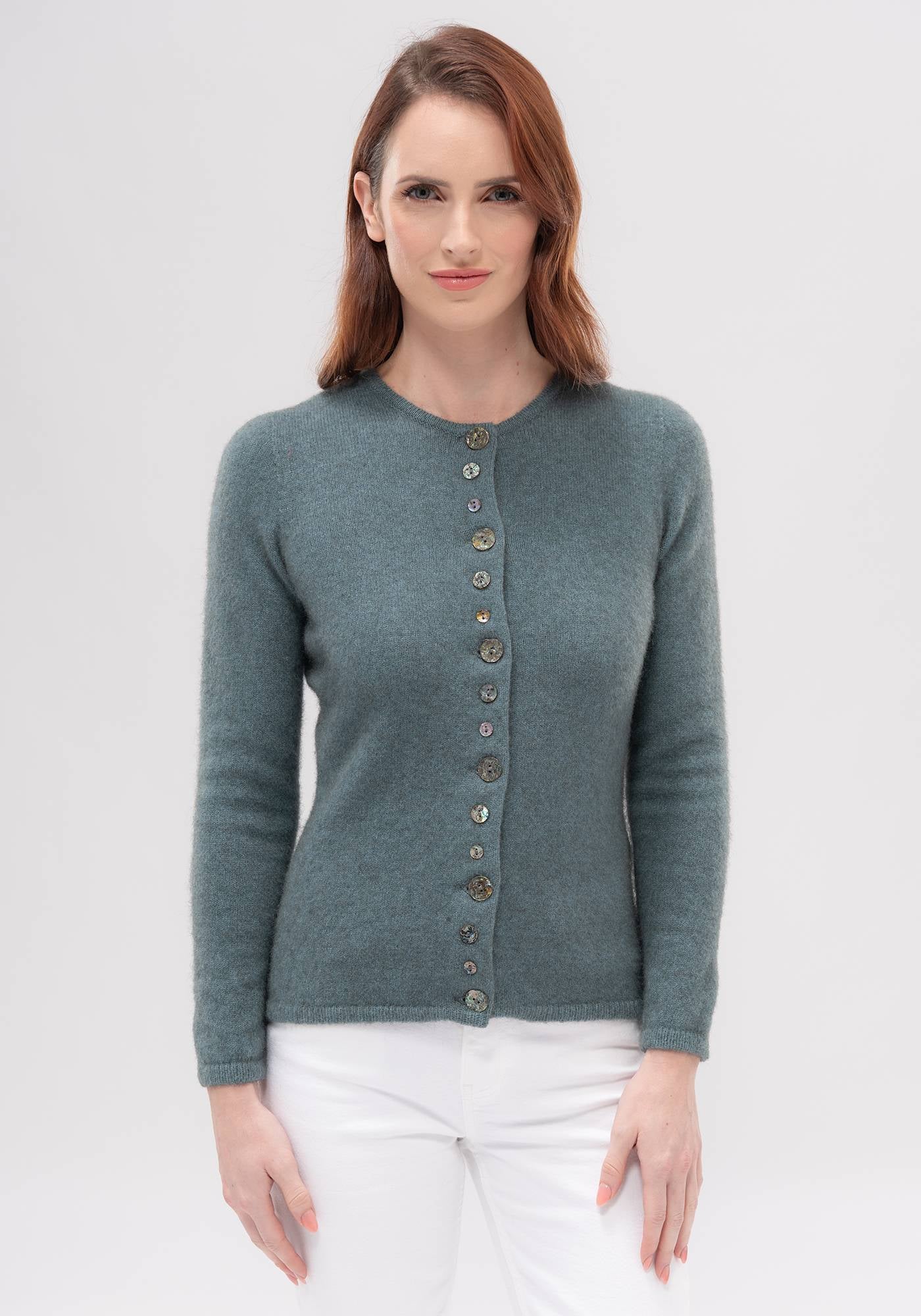 Merinomink Shell Merino Possum Cardigan