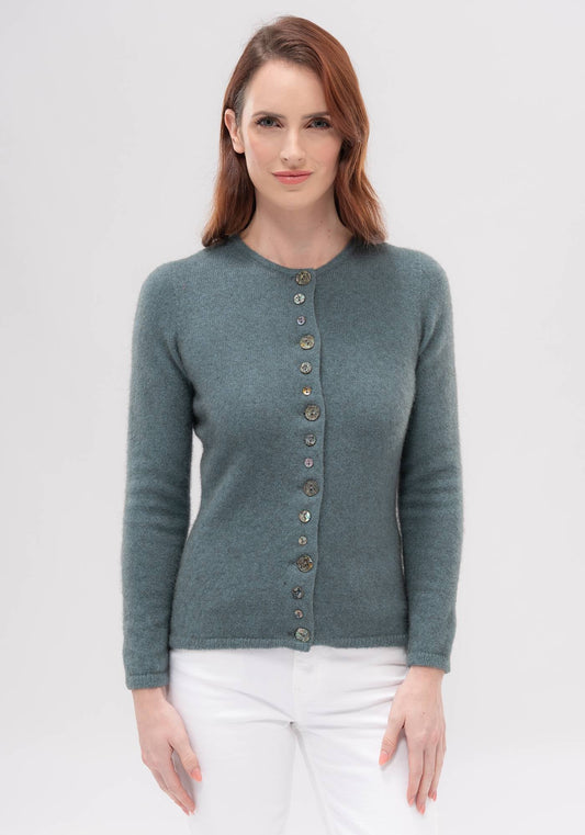 Merinomink Shell Merino Possum Cardigan
