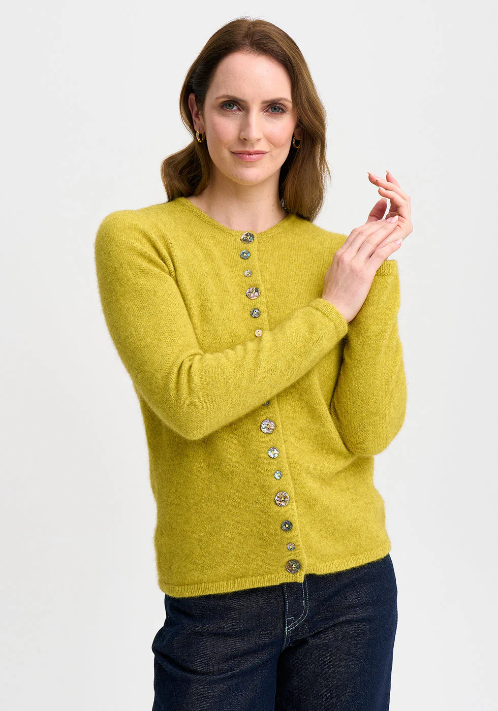 Merinomink Shell Merino Possum Cardigan