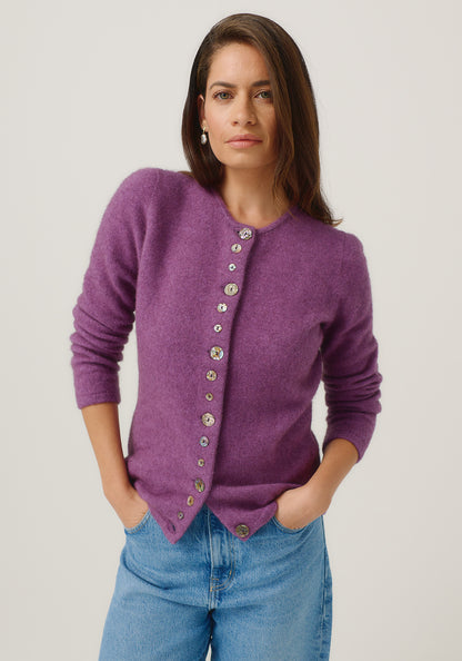 Merinomink Shell Merino Possum Cardigan