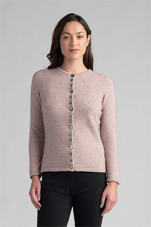 Merinomink Shell Merino Possum Cardigan