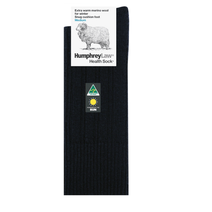 Humphrey Law 90% Fine Merino Wool Winter Health Sock