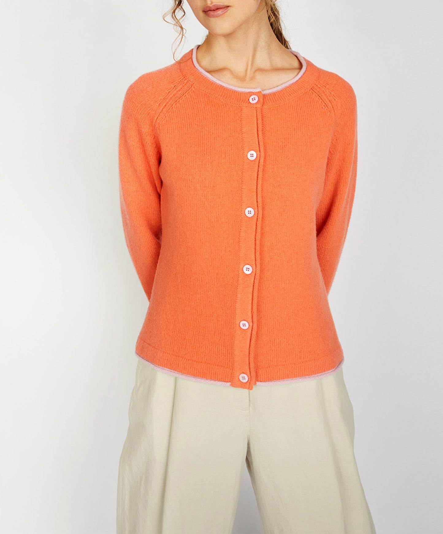 Irelands Eye Killiney Button Cardigan