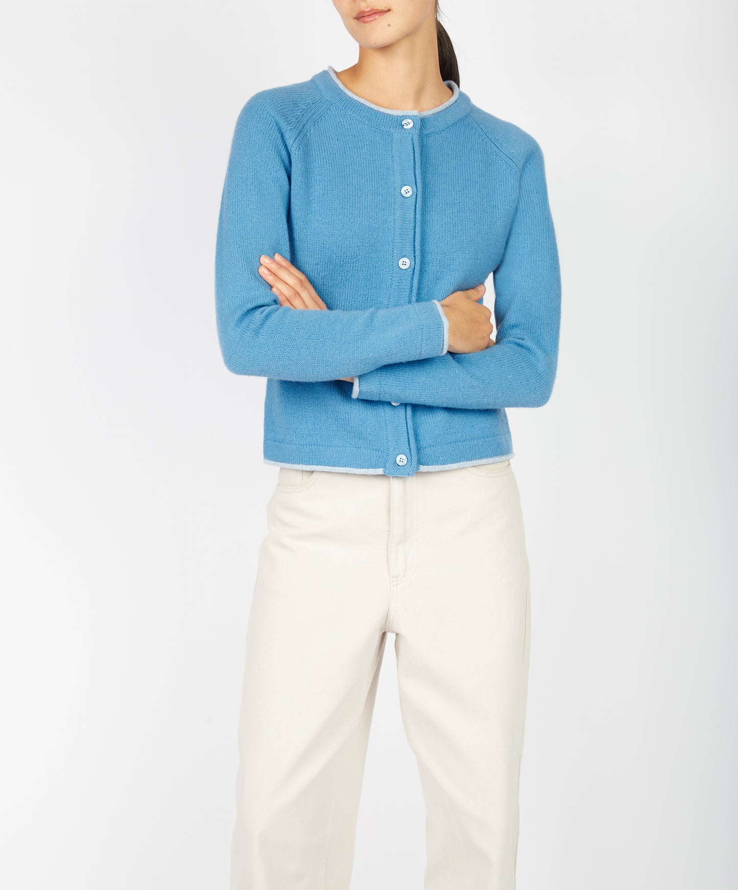 Irelands Eye Killiney Button Cardigan