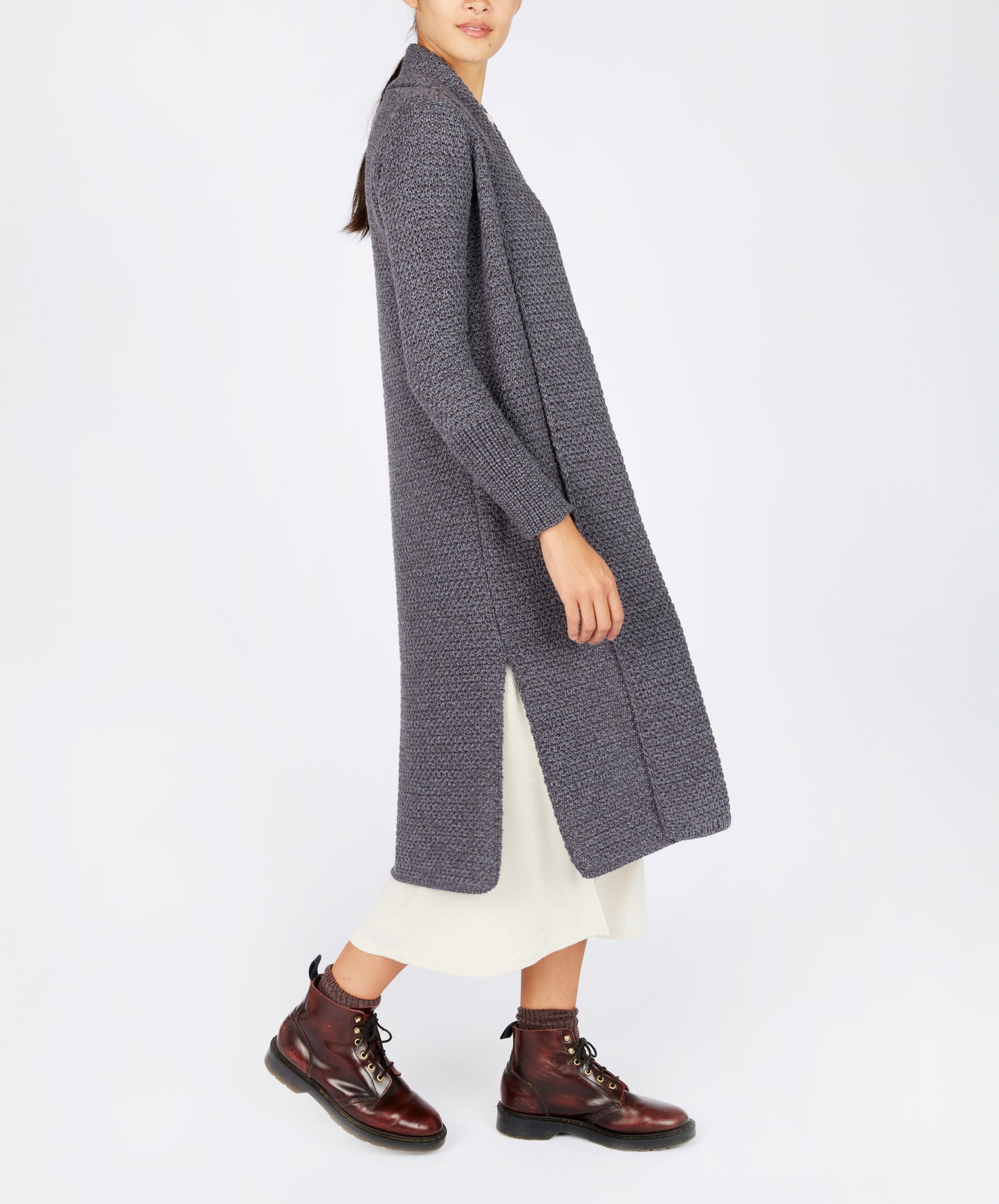 Irelands Eye Knitted Rathnew Textured Coatigan