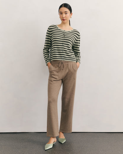 Cashmerism Striped Cardigan