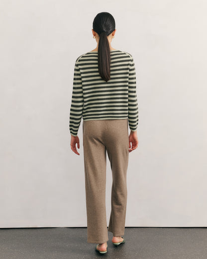 Cashmerism Striped Cardigan