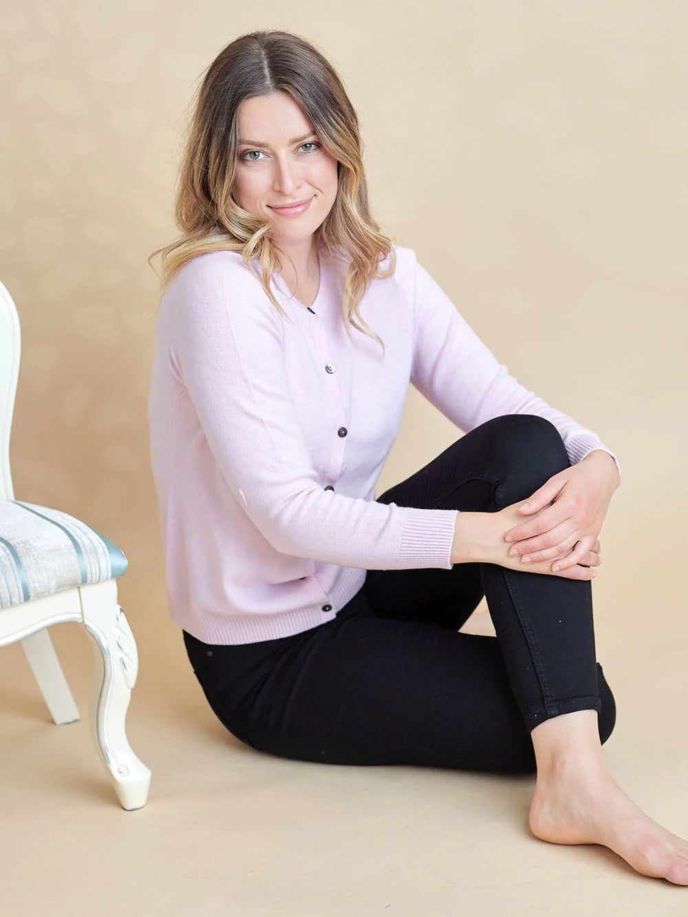 Mongolian Cashmere Cardigan