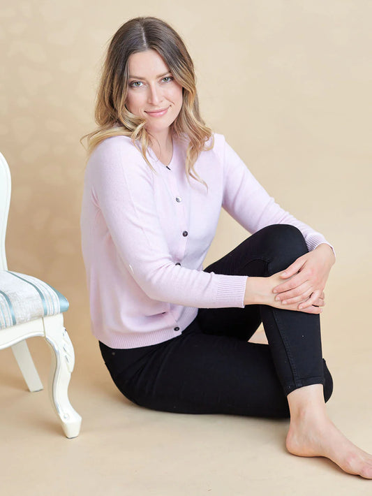Mongolian Cashmere Cardigan