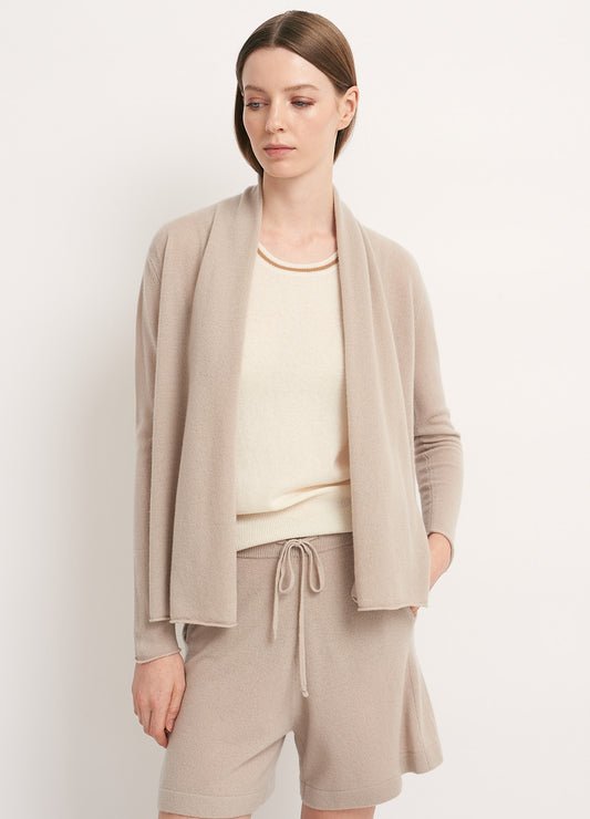 Cashmerism Cropped Flowy Cardigan
