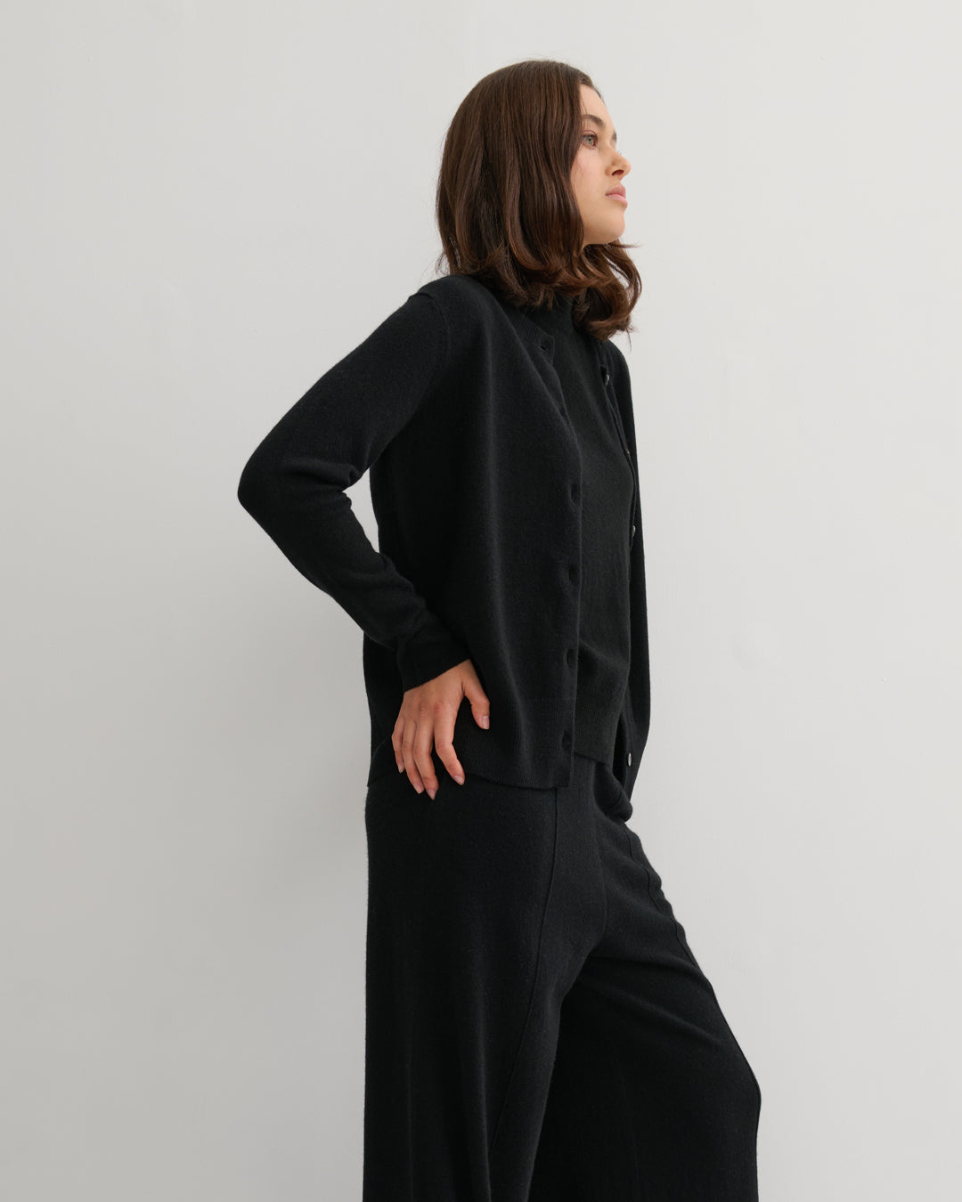 Cashmerism Crew Neck Cardigan