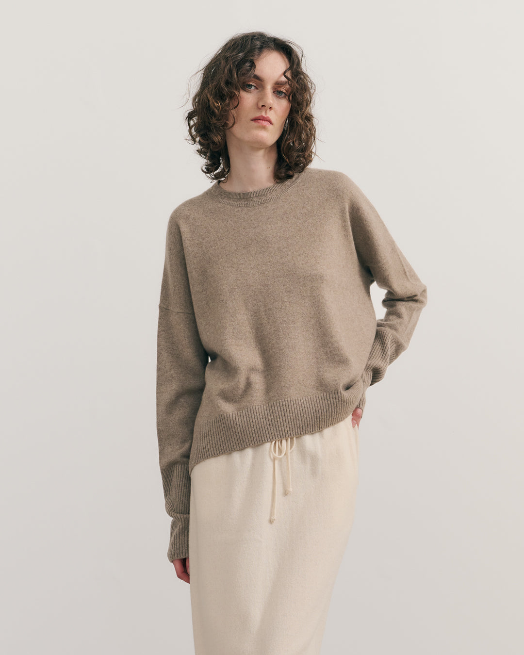 Cashmerism Relaxed Crew Neck Pullover