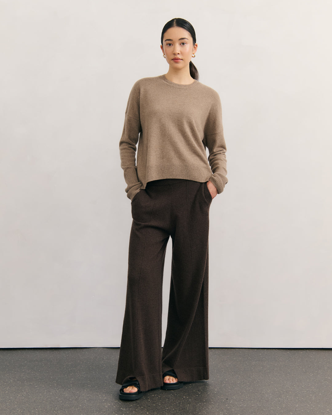 Cashmerism Relaxed Crew Neck Pullover