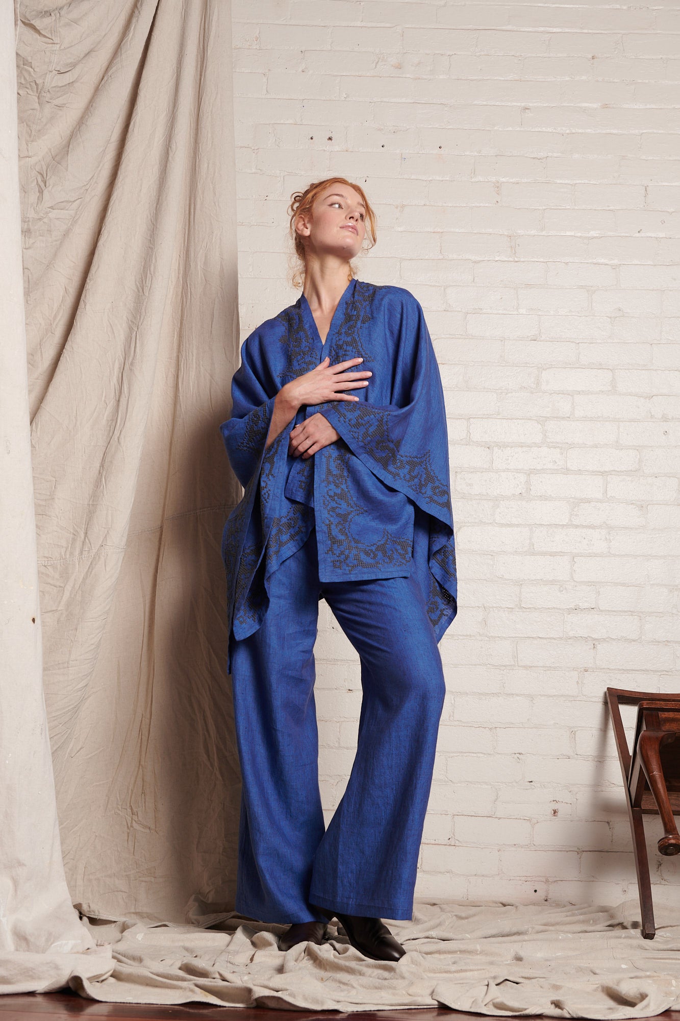 Brigid McLaughlin Draped Cape
