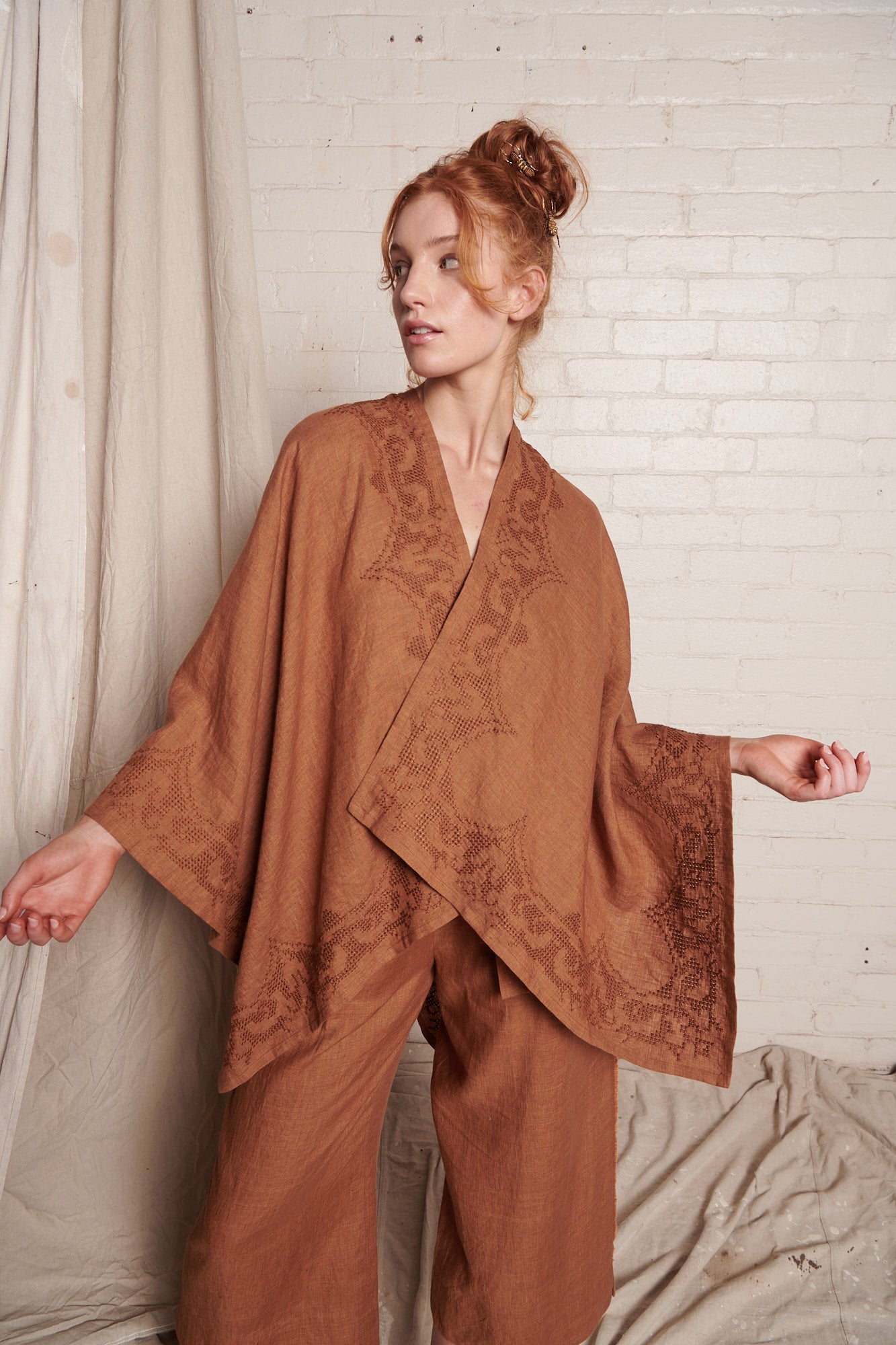Brigid McLaughlin Draped Cape