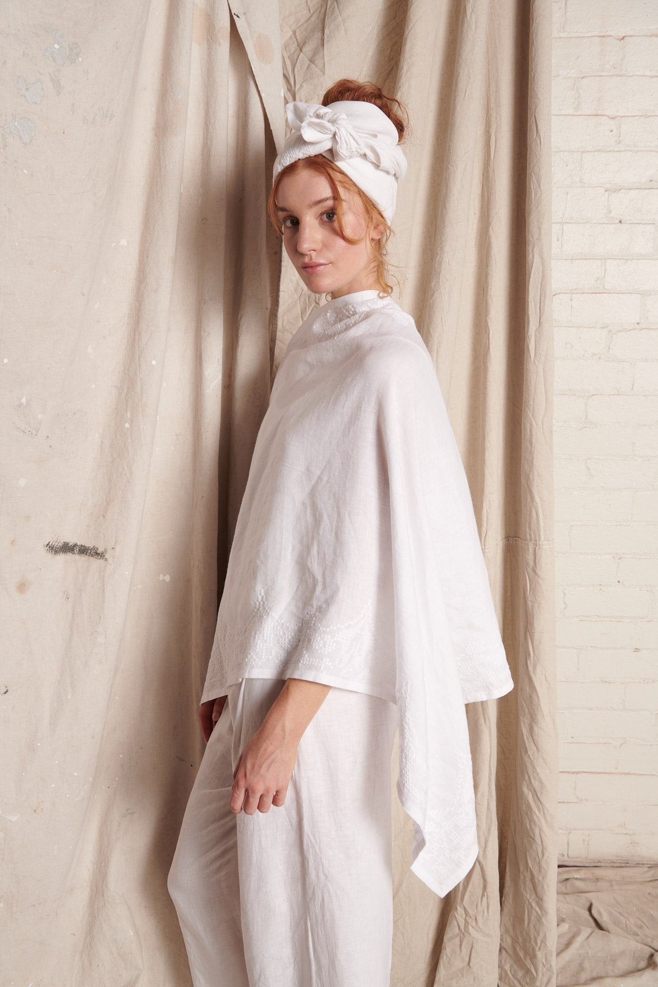 Brigid McLaughlin Draped Cape