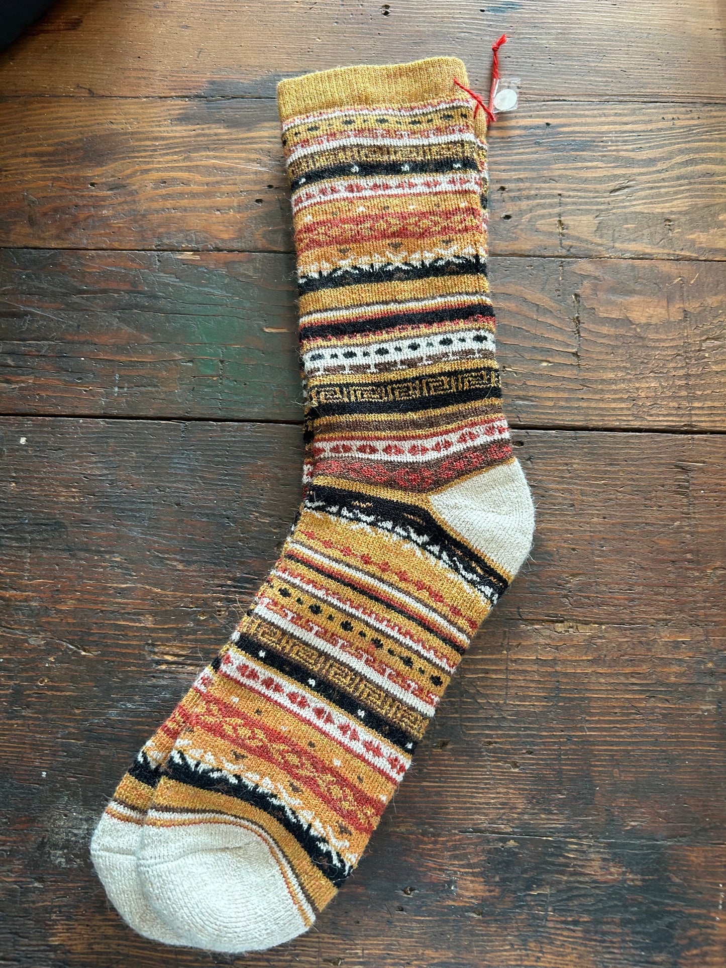 Little Alpaca Peruvian Alpaca Striped Socks