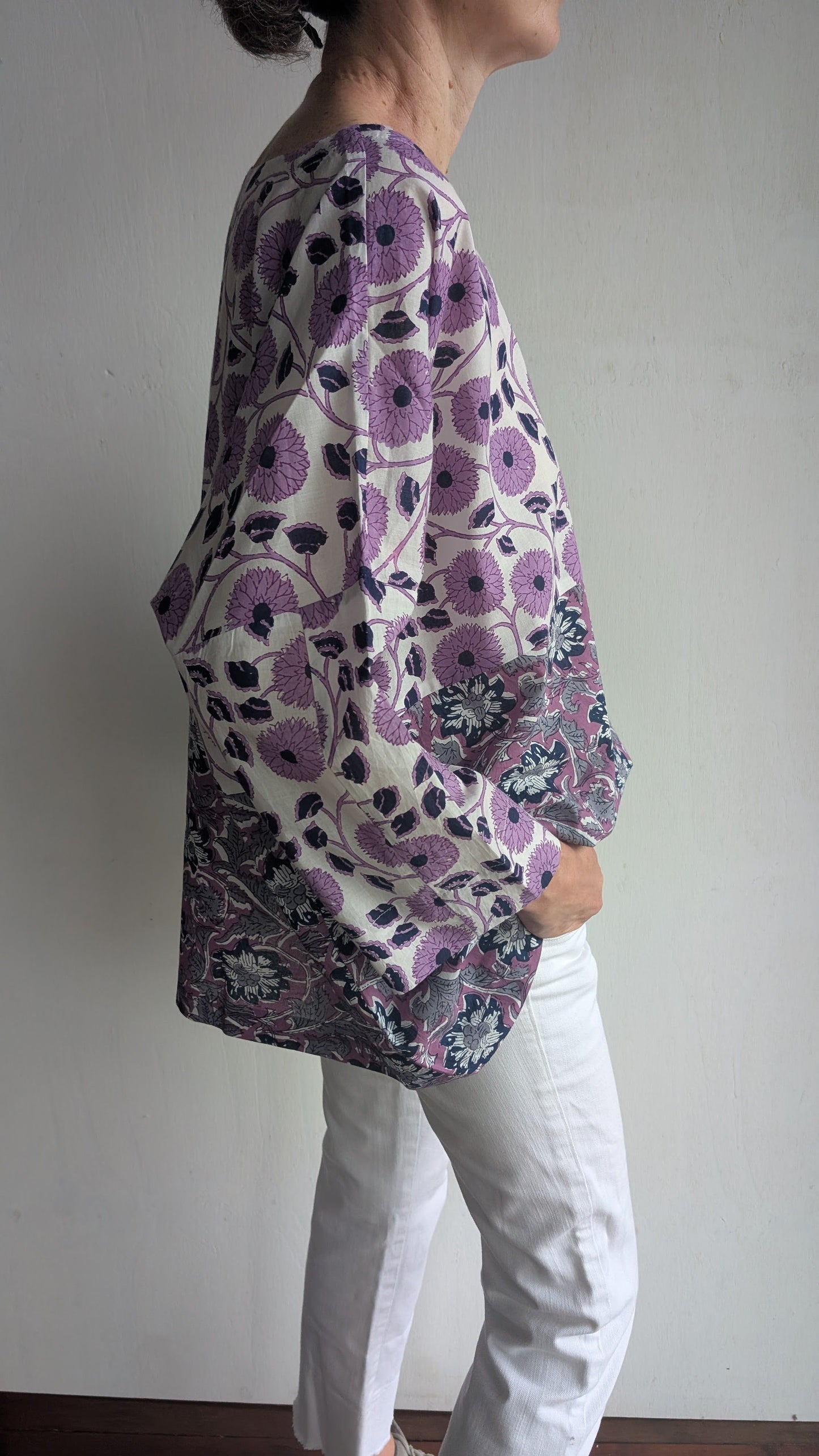 Brigid McLaughlin Ela Top Mixed Prints