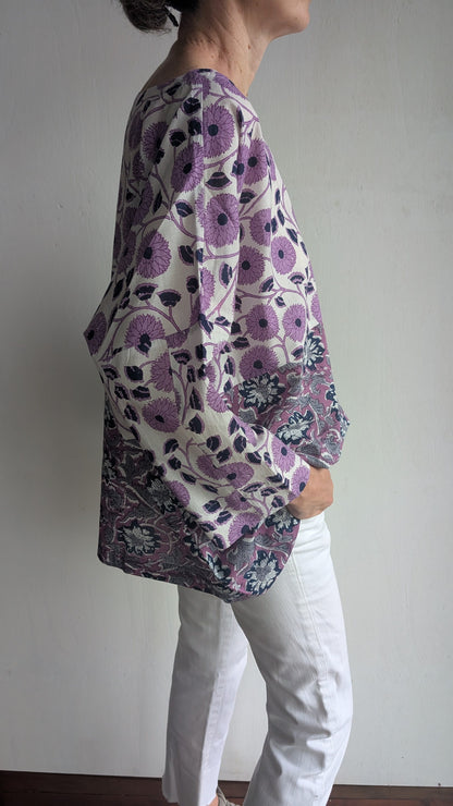Brigid McLaughlin Ela Top Mixed Prints