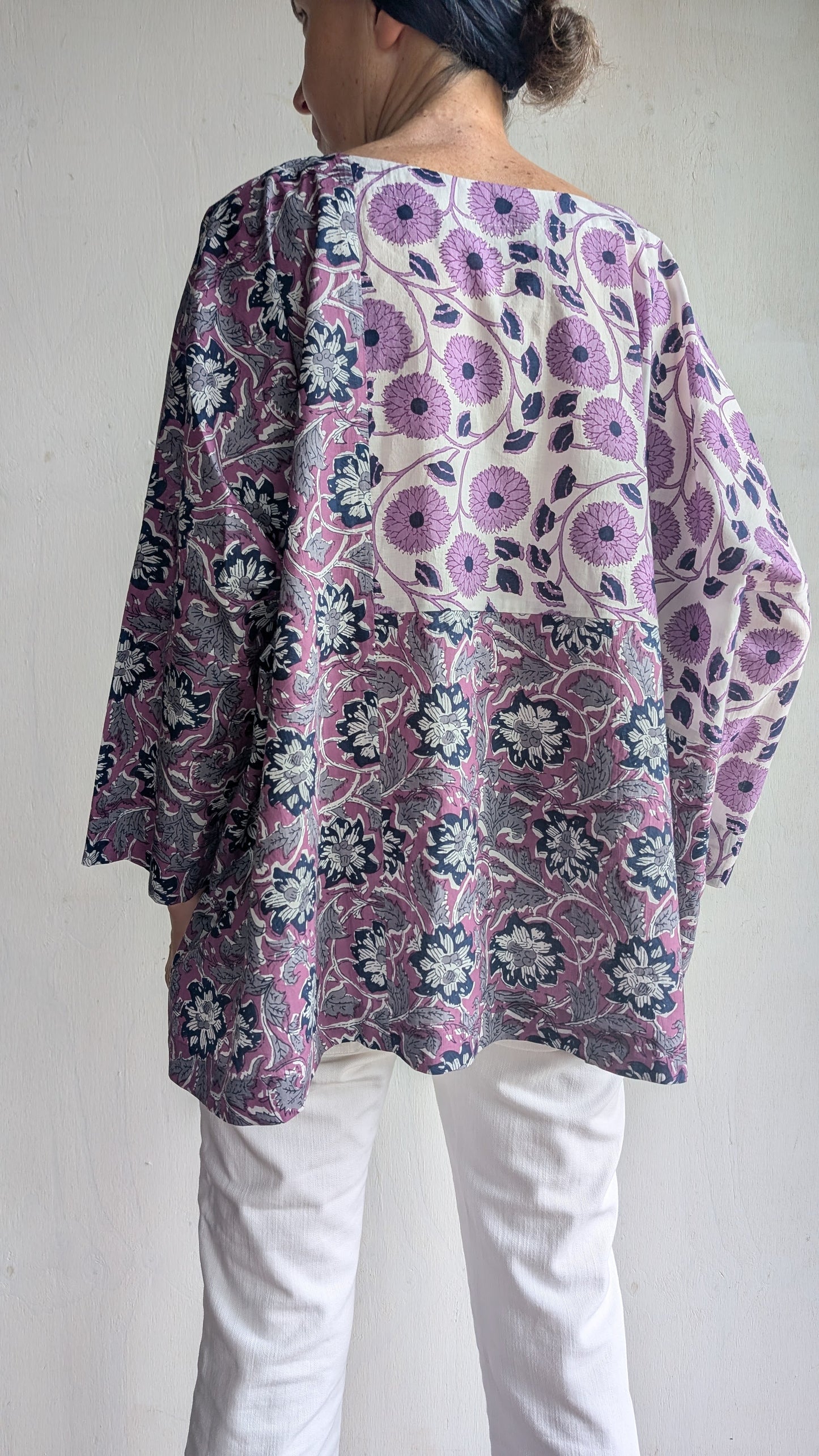 Brigid McLaughlin Ela Top Mixed Prints