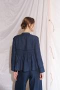 Brigid McLaughlin Valadon Linen Military Jacket